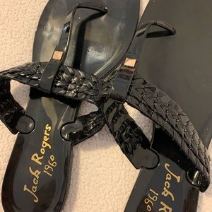 Jack Rogers Black Sandal